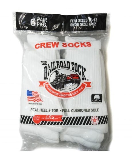 The Railroad Sock 6P Quarter Socks