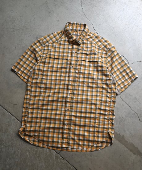 Used REI S/S Sun Mesh Plaid Shirt -7