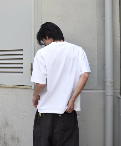 Los Angeles Apparel Garment Dye 8.5oz S/S Wide Tee White