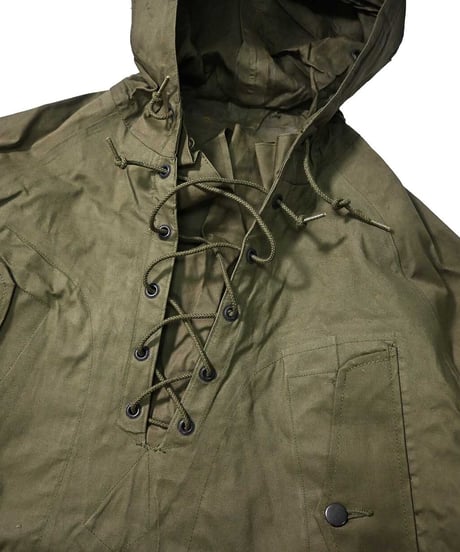 60s Deadstock US Navy Wet Weather Rain Parka