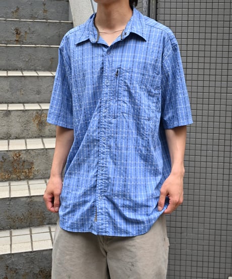 Used REI S/S Plaid Shirt -6