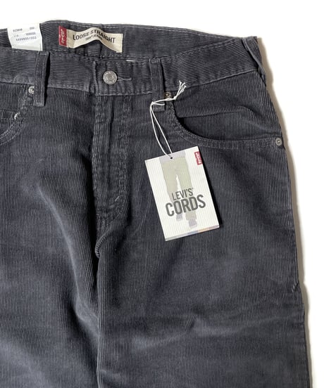Deadstock Levi’s 569 Corduroy Pants Charcoal