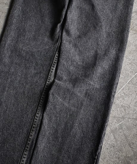 80's Used Levi's 506 Denim Pants Black Made in USA -4
