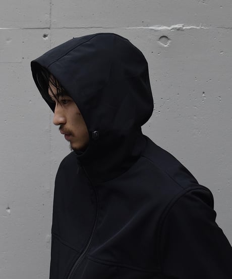 Calvin Klein Hooded Soft Shell Jacket Black