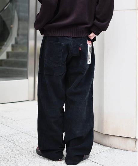 Deadstock Levi's 569 Corduroy Pants Black
