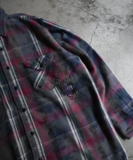 Customized Osh Kosh Heavy Flannel Shirt -5