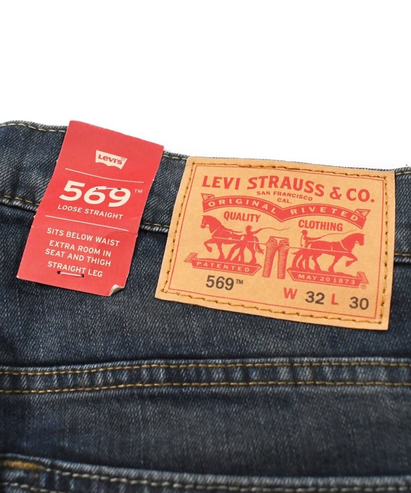 Levi's 569 Loose Straight Denim Pants #0209 | C Levi's 569 Loose Straight Denim Pants #0209 | C