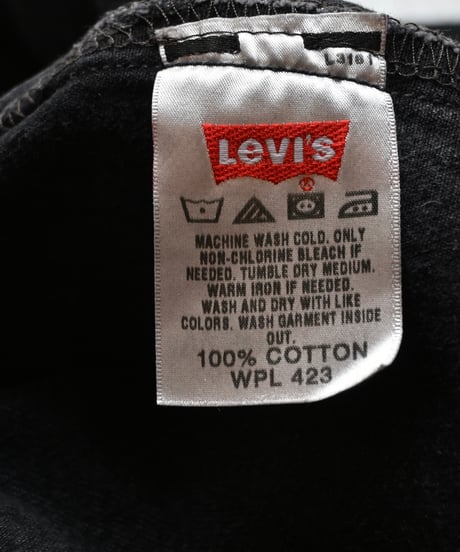 Used Levi's 501 Denim Pants Black -1