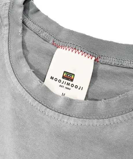 MOOJI MOOJI US Single Stitched T-Shirt Aged Grey