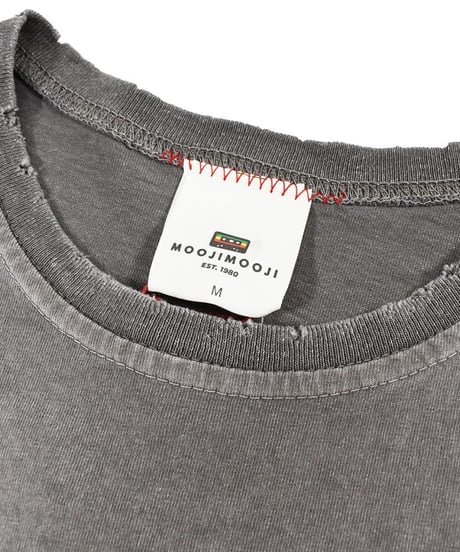 MOOJI MOOJI US Single Stitched T-Shirt Aged Taupe Grey