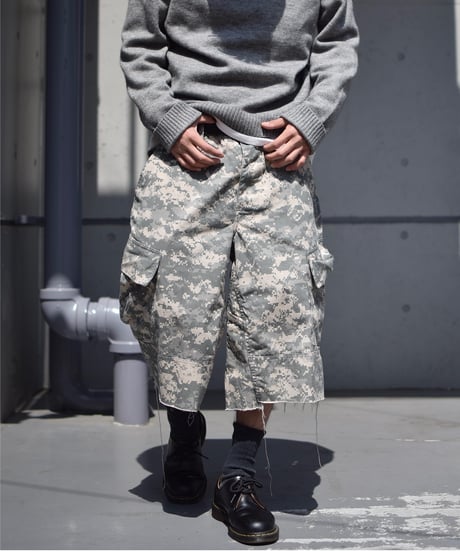Remake Us Military Ripstop Combat Jorts Digital Camo