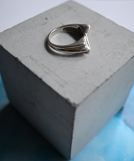 90's Tiffany Ring 18K/Silver #135