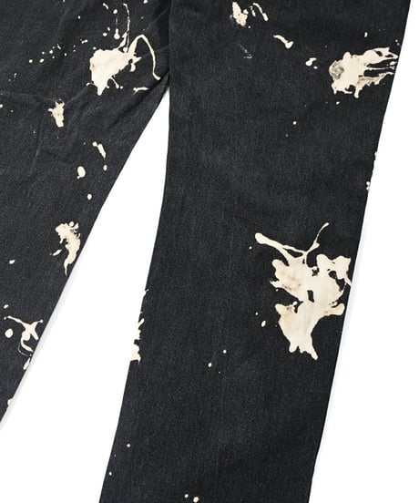 Wrangler 13MWZ Bleached Original Cowboy Cut Jeans Sulfur Black