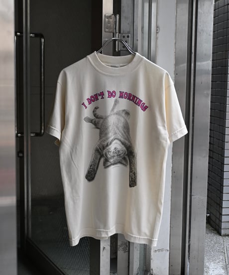 I don't do morning T-Shirt Made in USA -5