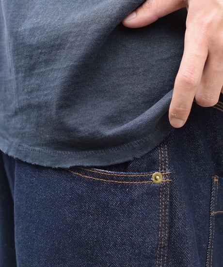 MOOJI MOOJI US Single Stitched T-Shirt Sun Fade Black
