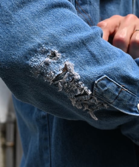 Customized Wrangler Denim Western Shirt - 2