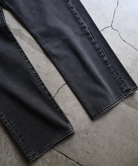 Used Levi's 501 Denim Pants Black -2