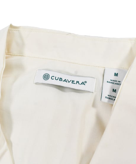 Cubavera Short Sleeve Guayabera Shirt Ivory