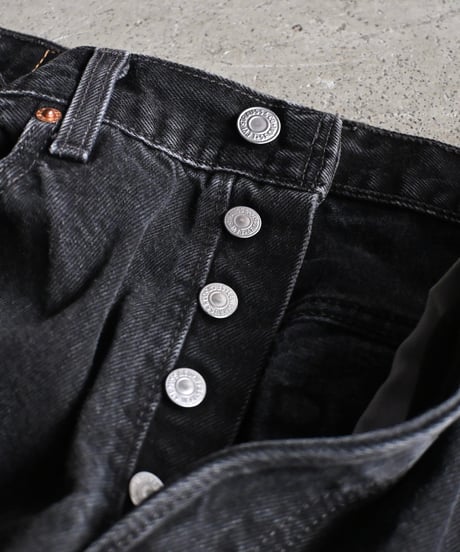 90's Used Levi's 501 Denim Pants Black Made in USA -1