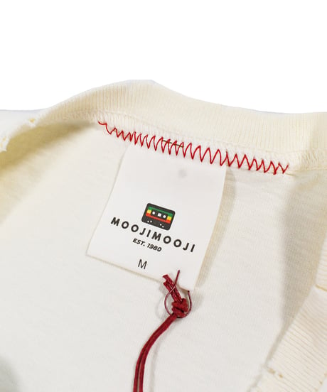 MOOJI MOOJI US Oversize Crop T-Shirt Cream