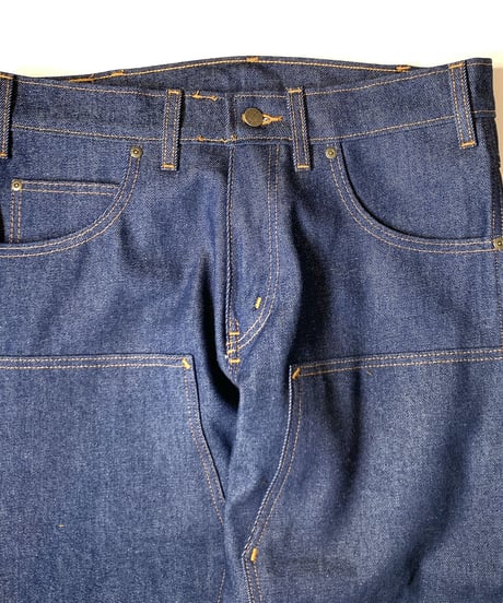 Prison Blues Double Knee Work Jean Rigid