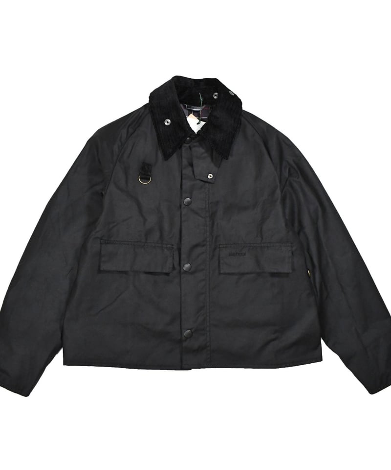 Barbour Spey Wax Jacket Black | COUNTER Barbour Spey Wax Jacket Black | COUNTER