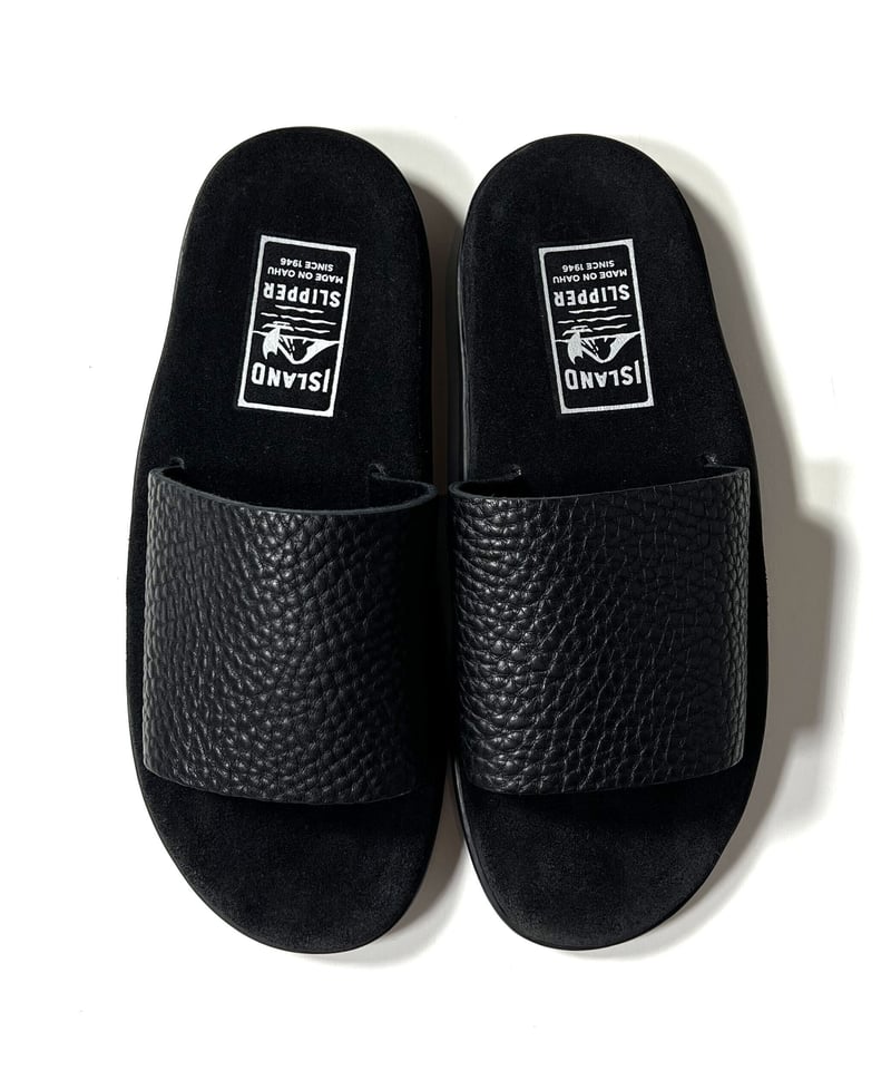 Island Slipper Leather Slide Sandal | COUNTER