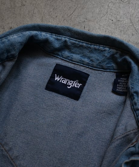 Customized Wrangler Denim Western Shirt - 3