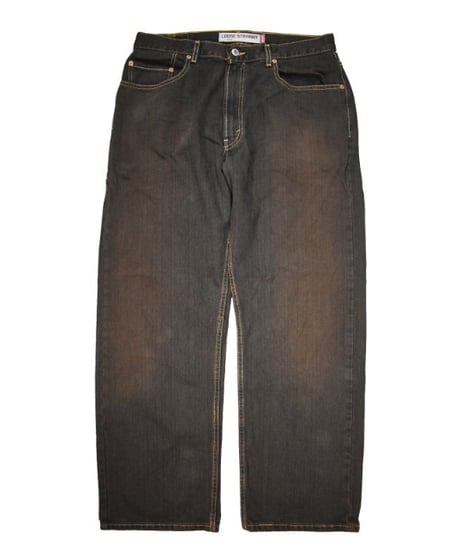Deadstock Levi's 569 Denim Pants Reactive Dye Brown