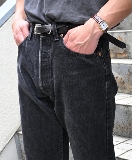 90's Used Levi's 501 Denim Pants Black Made in USA -1