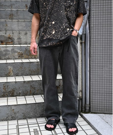 90's Used Levi's 505 Denim Pants Black -5