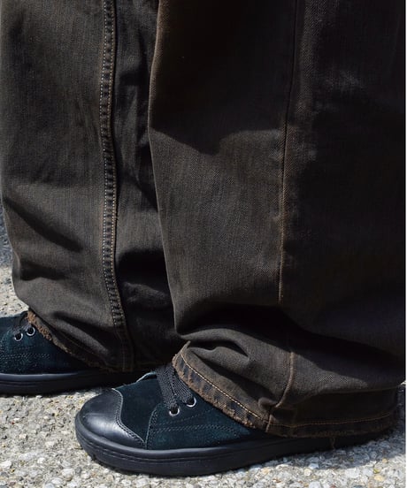 Deadstock Levi's 569 Denim Pants Reactive Dye Brown