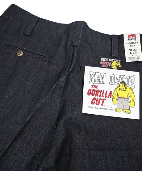 Ben Davis Gorilla Cut Pants Indigo Denim