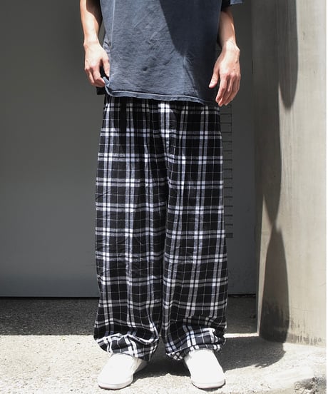 Boxercraft Harley Flannel Pant Black/White Plaid