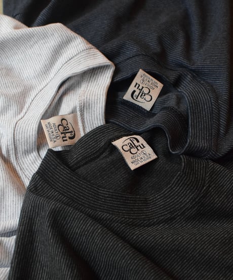 Cal Cru S/S Micro Stripe T-Shirt Navy