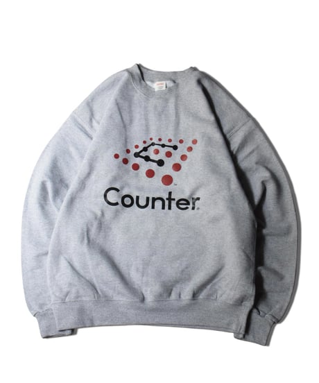 Counter Echomark Dot Crewneck Sweatshirt
