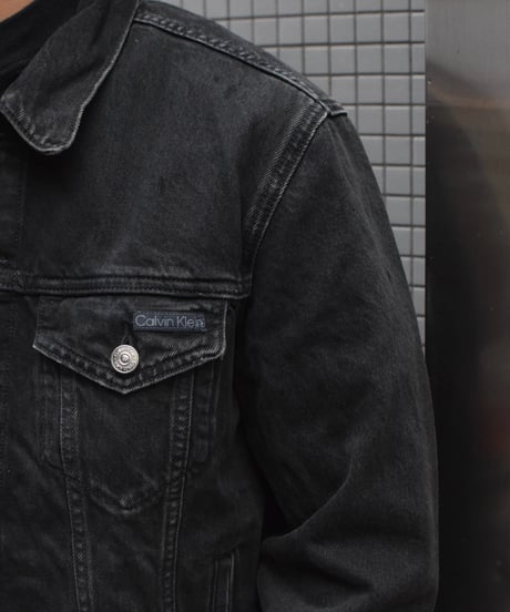 Calvin Klein Classic Trucker Jacket Black