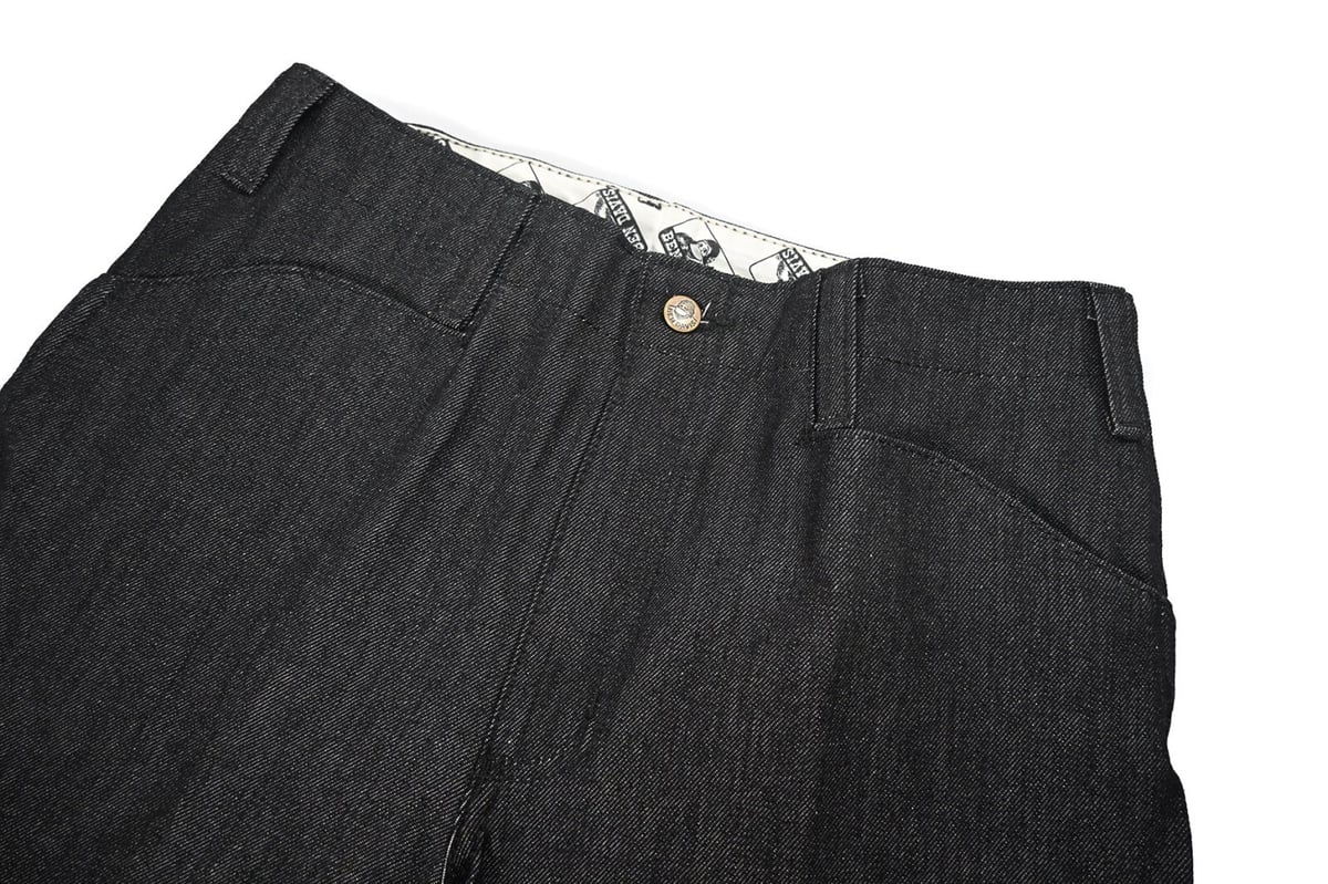 Ben Davis Gorilla Cut Pants Black Denim | COUNTER