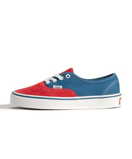 VANS Authentic Primary Racing Red Suede/Blue