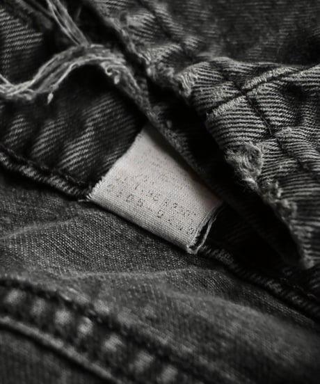 90's Used Levi's 505 Denim Pants Black Made in USA -2