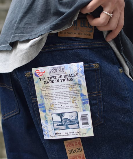 Prison Blues  Relaxed Fit Jeans Rigid