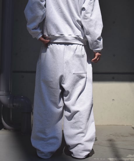 LOS ANGELES APPAREL 14oz HEAVY SWEATPANTS ASH