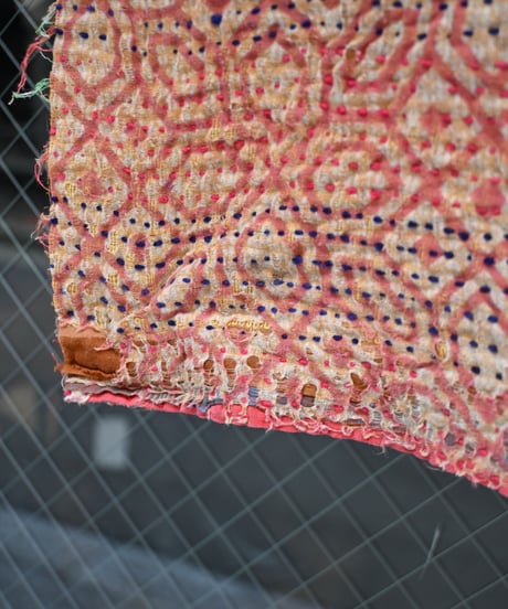 70's India Kantha Quilt Fabric