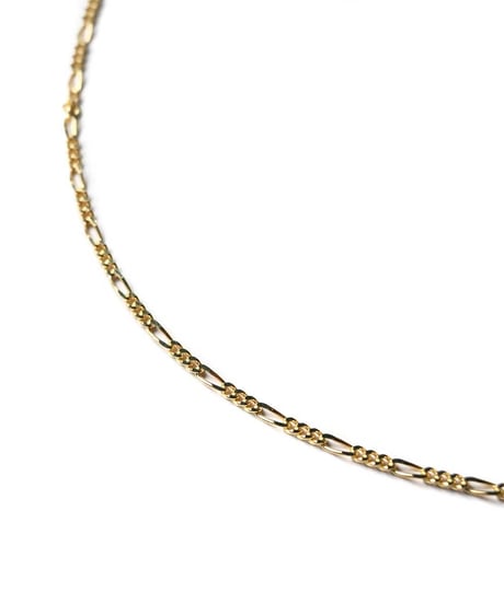 Italian Gold Necklace Figaro