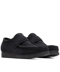 Clarks Wallabee Loafer Black Suede