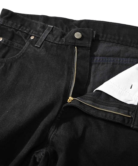 Prison Blues Relaxed Fit Jeans Fade Black