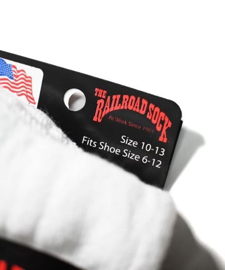 The Railroad Sock 3Pair Crew Socks White