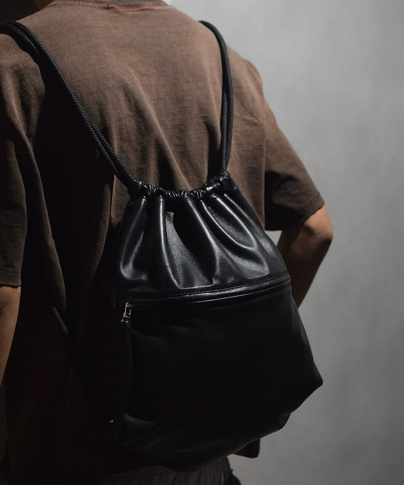 East Bay MFG Lamb Leather Knapsack | COUNTER