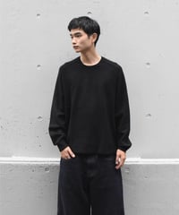 Calvin Klein Tech Knit Crew Neck Sweater Black