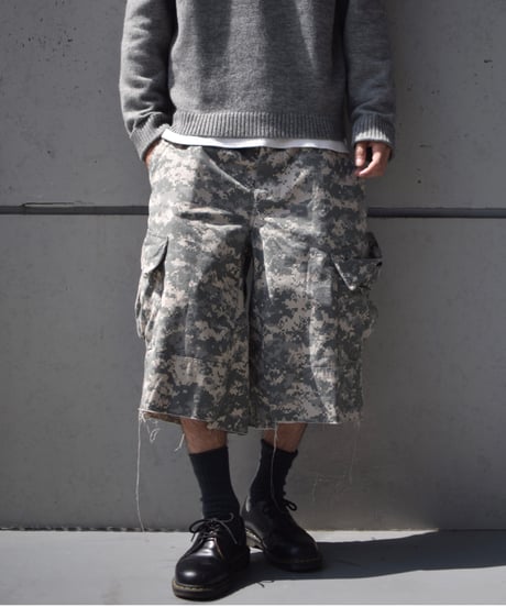 Remake Us Military Ripstop Combat Jorts Digital Camo